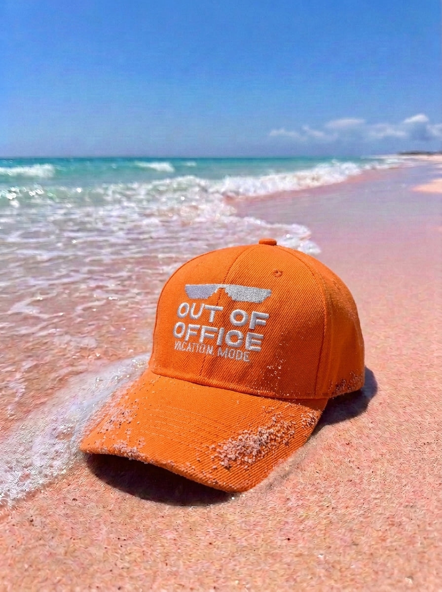 OUT OF OFFICE ORANGE CAP