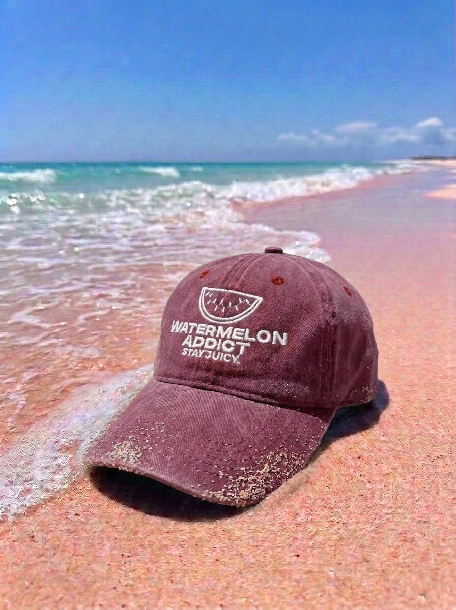 WATERMELON PURPLE WASHED CAP