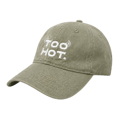 TOO HOT LIGHT GREEN CAP