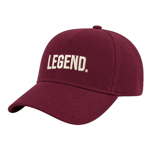 LEGEND BURGUNDY CAP