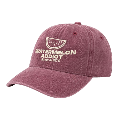 WATERMELON PURPLE WASHED CAP