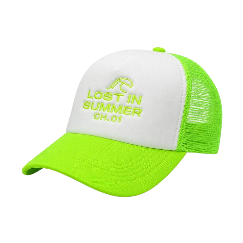 LOST IN SUMMER NEON NET CAP