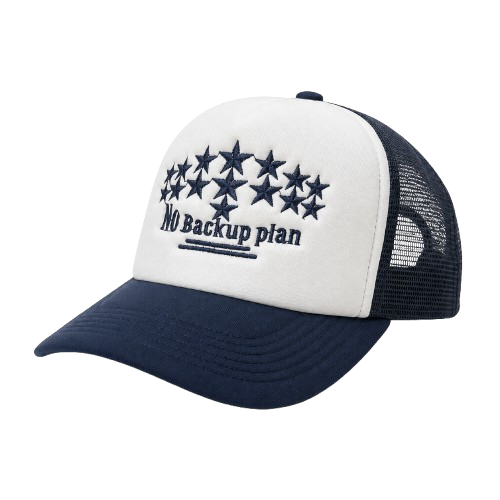 STARS WHITE X NAVY NET CAP