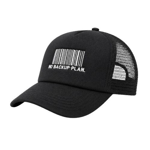 BARCODE BLACK NET CAP