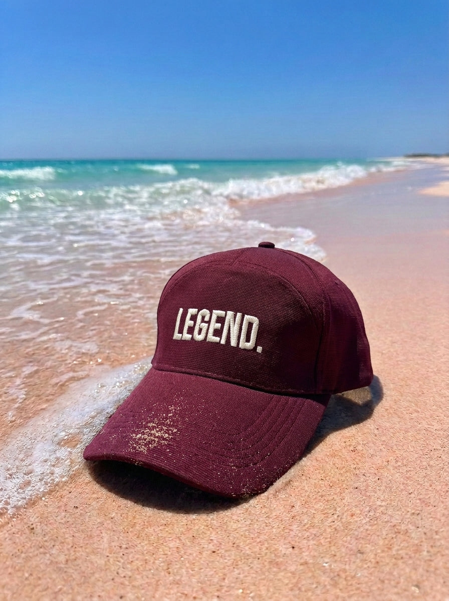 LEGEND BURGUNDY CAP