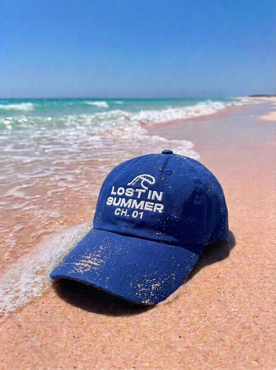 LOST IN SUMMER BLUE CAP