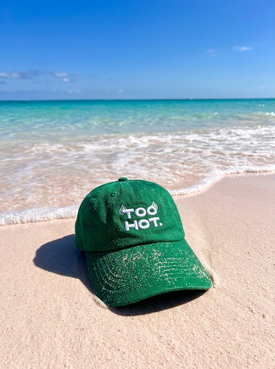 TOO HOT GREEN CAP
