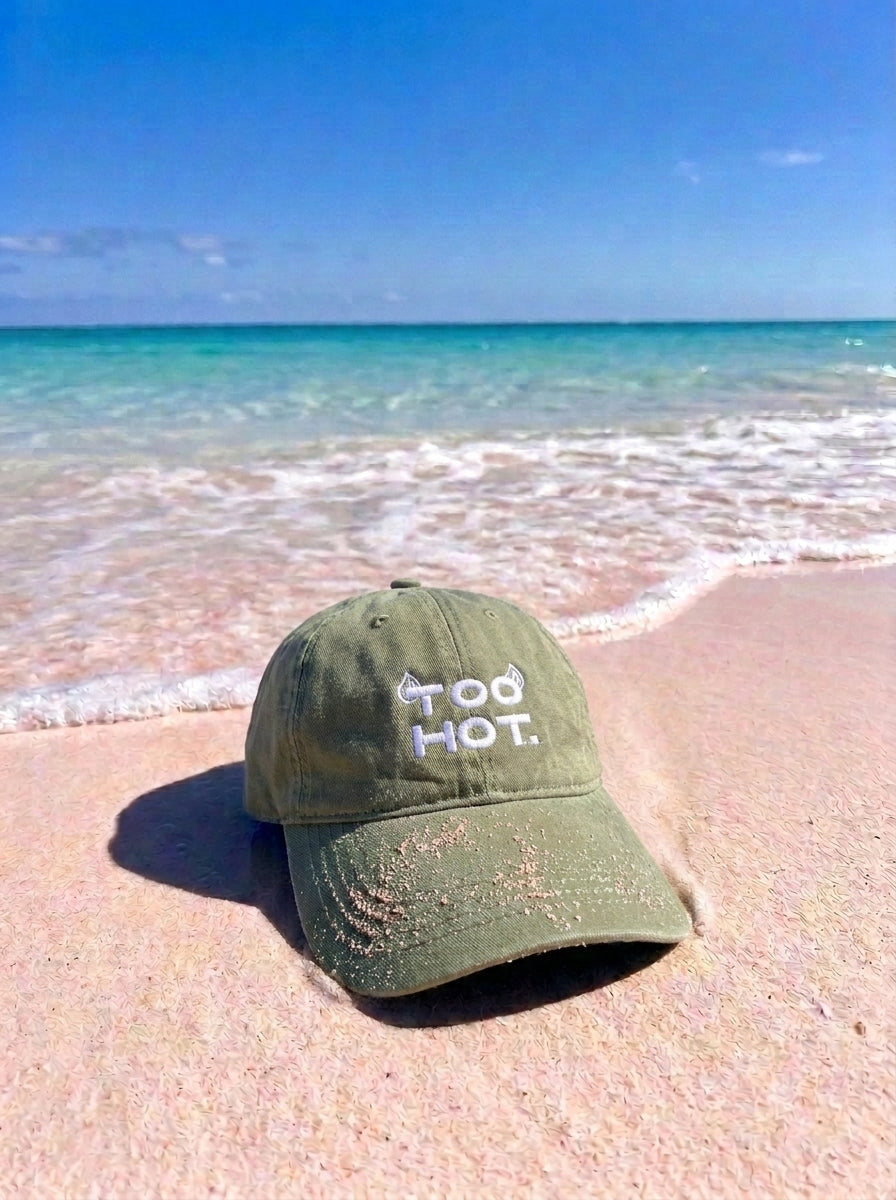 TOO HOT LIGHT GREEN CAP