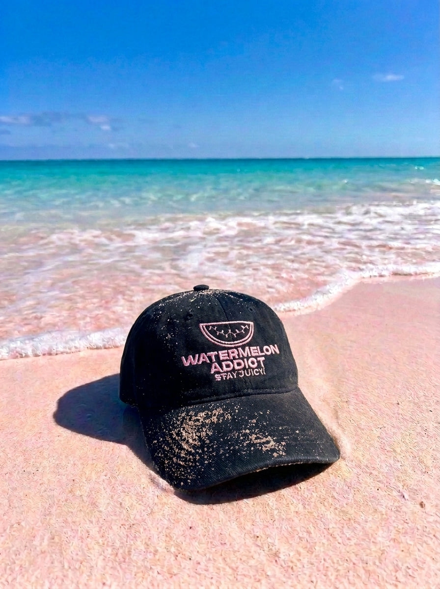 WATERMELON NAVY WASHED CAP