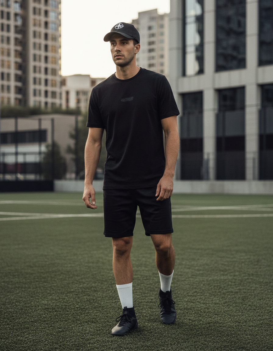 Black X Grey Compass Cap