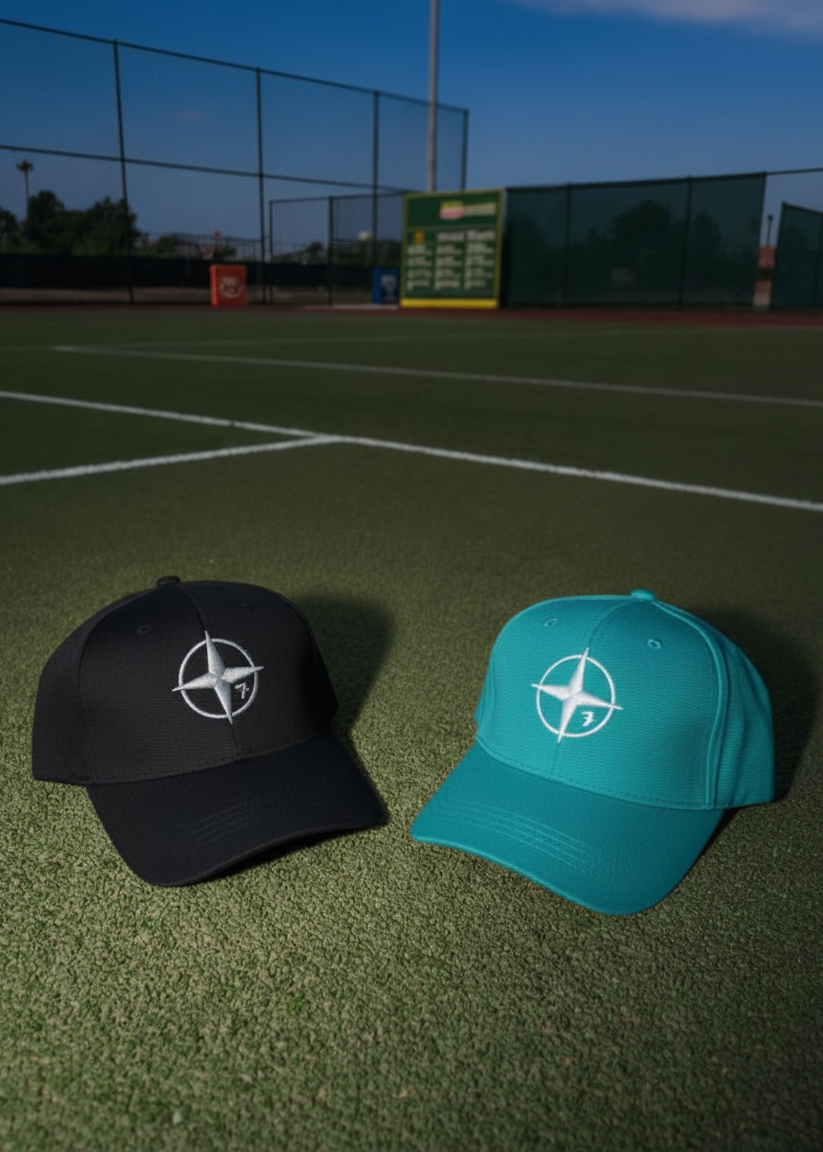Green + Black X Grey Compass